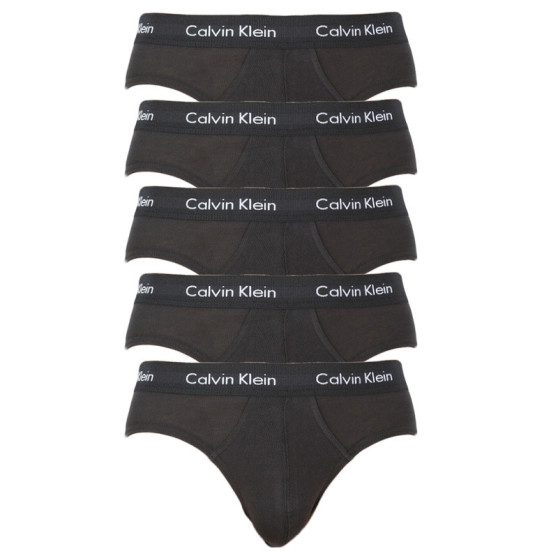 5PACK ανδρικό σλιπ Calvin Klein μαύρο (NB2876A-XWB)