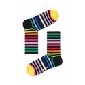 Κάλτσες Happy Socks Αθλητική ριγέ Mid High Κάλτσα (ATSTR14-9300)