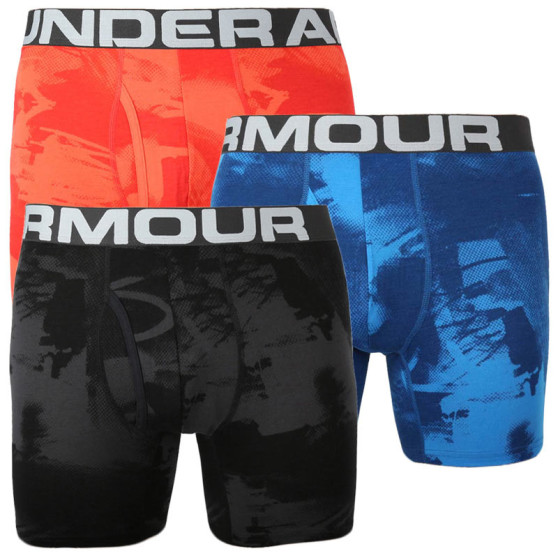 3PACK ανδρικό σορτς μποξεράκι Under Armour oversized πολύχρωμο (1363615 003)