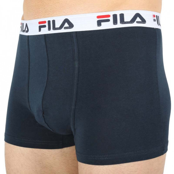 2PACK ανδρικό σορτσάκι μποξεράκι Fila μπλε (FU5016/2-321)