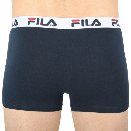 2PACK ανδρικό σορτσάκι μποξεράκι Fila μπλε (FU5016/2-321)