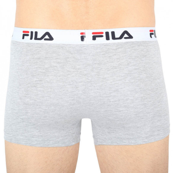 2PACK ανδρικό σορτς μποξεράκι Fila γκρι (FU5016/2-400)