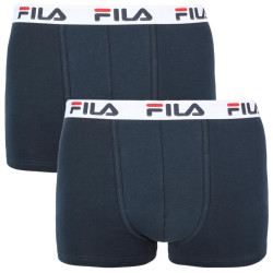 2PACK ανδρικό σορτσάκι μποξεράκι Fila μπλε (FU5016/2-321)