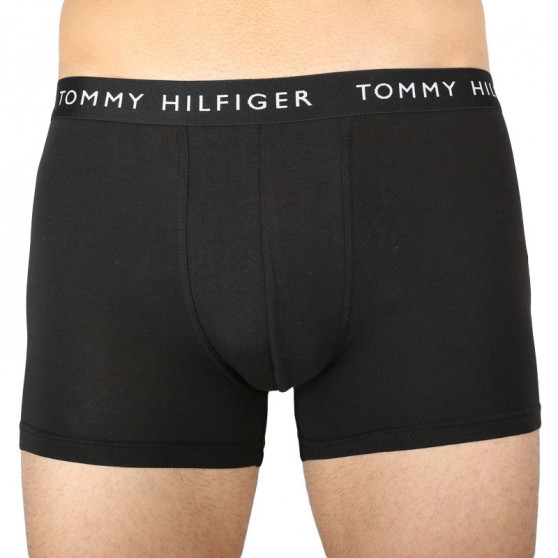 3PACK ανδρικό σορτς μποξεράκι Tommy Hilfiger μαύρο (UM0UM02203 0VI)