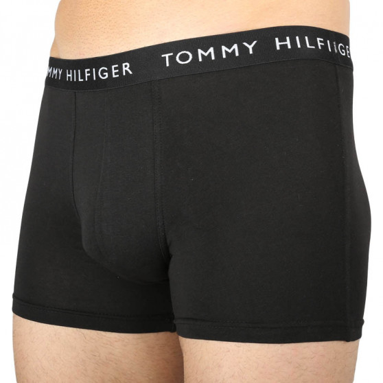 3PACK ανδρικό σορτς μποξεράκι Tommy Hilfiger μαύρο (UM0UM02203 0VI)