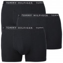 3PACK ανδρικό σορτς μποξεράκι Tommy Hilfiger μαύρο (UM0UM02203 0VI)