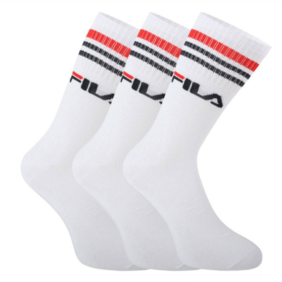 3PACK κάλτσες Fila λευκές (F9090-300)