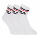 3PACK κάλτσες Fila λευκές (F9398-300)