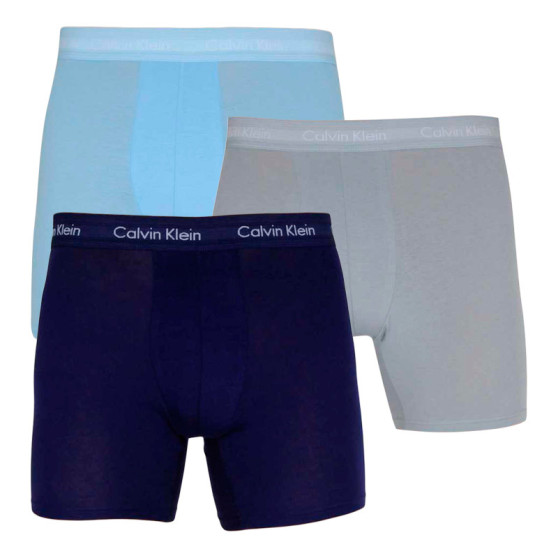 3PACK ανδρικό σορτς μποξεράκι Calvin Klein πολύχρωμο (NB1770A-K7O)