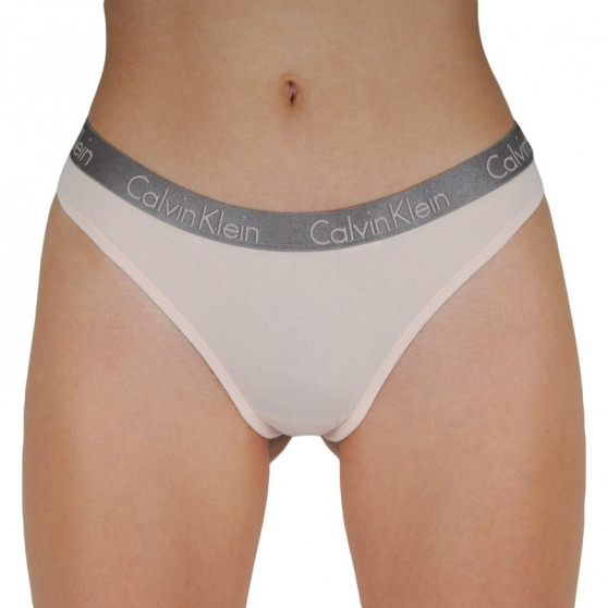 3PACK γυναικείο στρινγκ Calvin Klein πολύχρωμο (QD3560E-T7W)