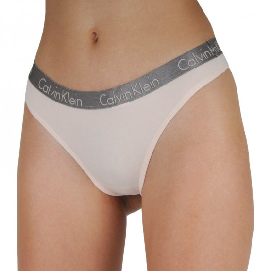 3PACK γυναικείο στρινγκ Calvin Klein πολύχρωμο (QD3560E-T7W)