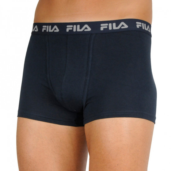 2PACK ανδρικό σορτσάκι μποξεράκι Fila μπλε (FU5004/2-321)