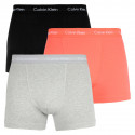 3PACK ανδρικό σορτς μποξεράκι Calvin Klein πολύχρωμο (U2662G-P1X)