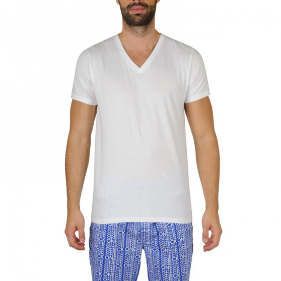 3PACK ανδρικό t-shirt Calvin Klein λευκό (NB4012A-100)