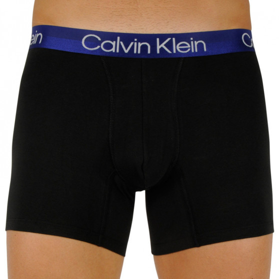 3PACK ανδρικό σορτς μποξεράκι Calvin Klein μαύρο (NB2971A-UW9)