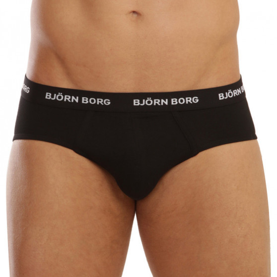 3PACK ανδρικό σλιπ Bjorn Borg μαύρο (9999-1221-90011)