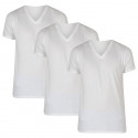 3PACK ανδρικό t-shirt Calvin Klein λευκό (NB4012A-100)