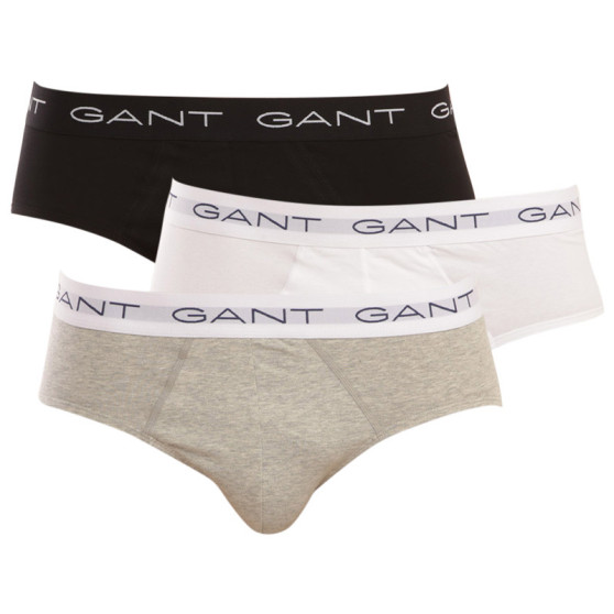 3PACK ανδρικό σλιπ Gant πολύχρωμο (900003001-093)