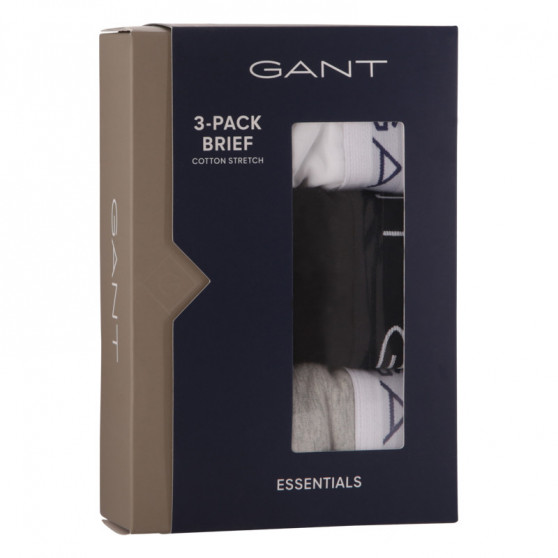 3PACK ανδρικό σλιπ Gant πολύχρωμο (900003001-093)