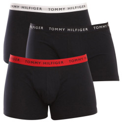 3PACK ανδρικό σορτς μποξεράκι Tommy Hilfiger σκούρο μπλε (UM0UM02324 0SE)