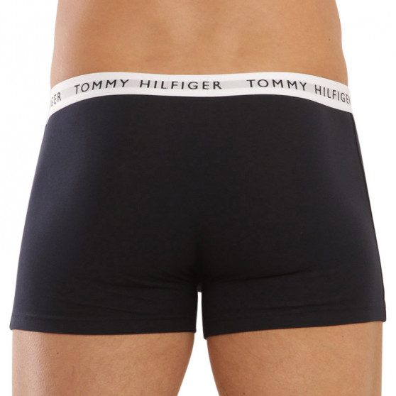 3PACK ανδρικό σορτς μποξεράκι Tommy Hilfiger σκούρο μπλε (UM0UM02324 0SE)