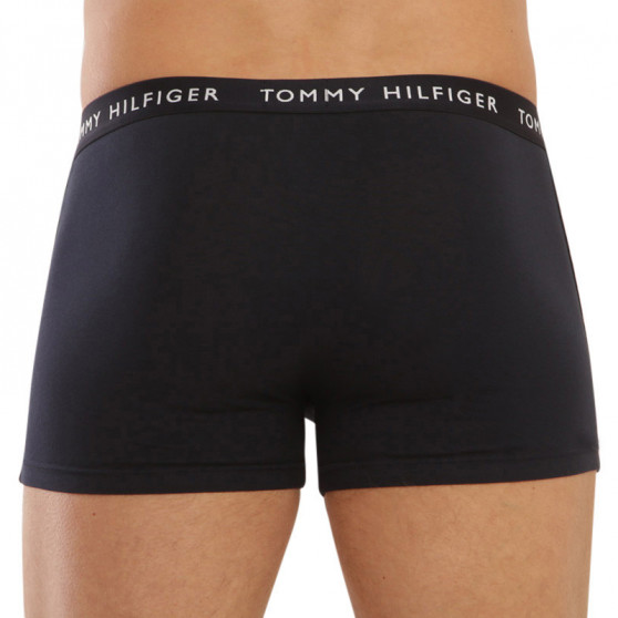 3PACK ανδρικό σορτς μποξεράκι Tommy Hilfiger σκούρο μπλε (UM0UM02324 0SE)