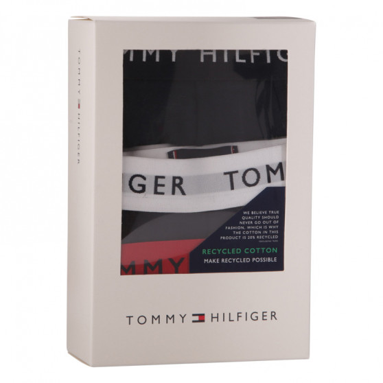 3PACK ανδρικό σορτς μποξεράκι Tommy Hilfiger σκούρο μπλε (UM0UM02324 0SE)