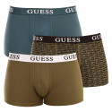 3PACK ανδρικό σορτς μποξεράκι Guess πολύχρωμο (U1BG05K6YW1-P82P)