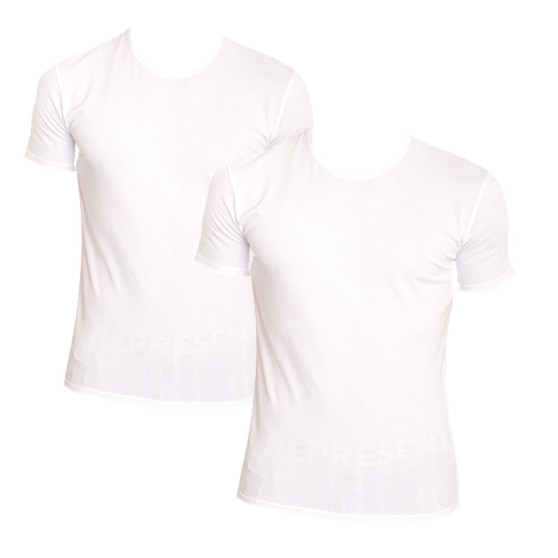 2PACK ανδρικό t-shirt Calvin Klein λευκό (NB1088A-100)