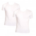 2PACK ανδρικό t-shirt Calvin Klein λευκό (NB1088A-100)