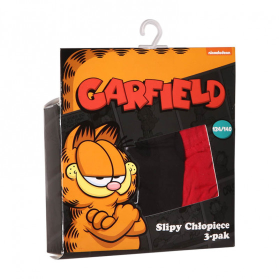 3PACK σλιπ για αγόρια E plus M Garfield πολύχρωμο (GRF-A)