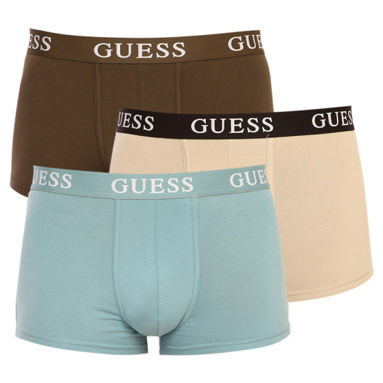 3PACK ανδρικό σορτς μποξεράκι Guess πολύχρωμο (U2RG00K6YW1 - F12Z)