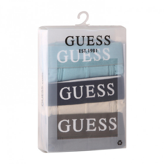 3PACK ανδρικό σορτς μποξεράκι Guess πολύχρωμο (U2RG00K6YW1 - F12Z)