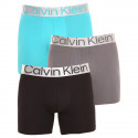 3PACK ανδρικό σορτς μποξεράκι Calvin Klein πολύχρωμο (NB3131A-13C)