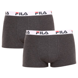 2PACK ανδρικό σορτς μποξεράκι Fila γκρι (FU5016/2-248)