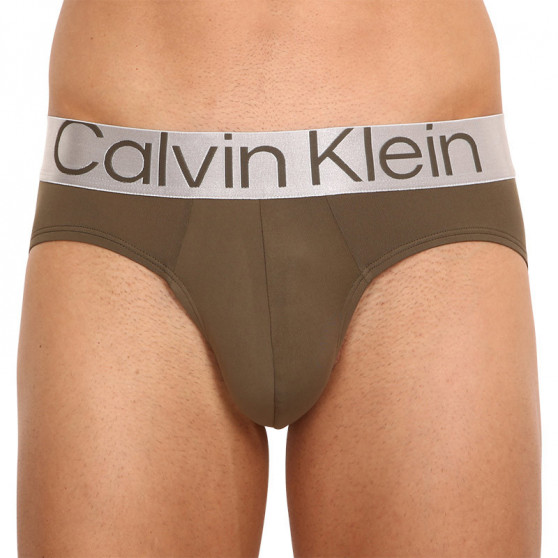 3PACK ανδρικό σλιπ Calvin Klein πολύχρωμο (NB3073A-13B)