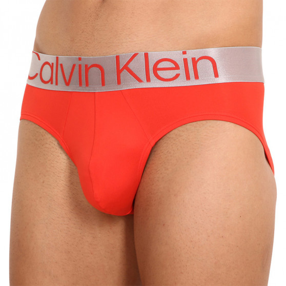 3PACK ανδρικό σλιπ Calvin Klein πολύχρωμο (NB3073A-13B)