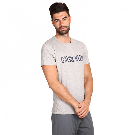 Ανδρικό T-shirt Calvin Klein γκρι (NM1959E-1NN)