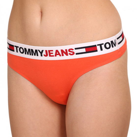 Γυναικείο στρινγκ Tommy Hilfiger πορτοκαλί (UW0UW03529 XVM)