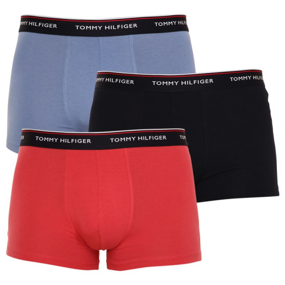 3PACK ανδρικό σορτς μποξεράκι Tommy Hilfiger πολύχρωμο (1U87903842 0TU)