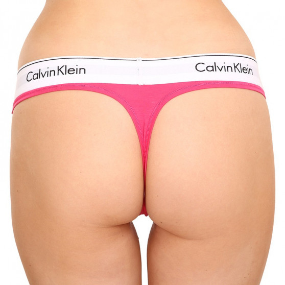 Γυναικείο στρινγκ Calvin Klein ροζ (F3786E-VGY)