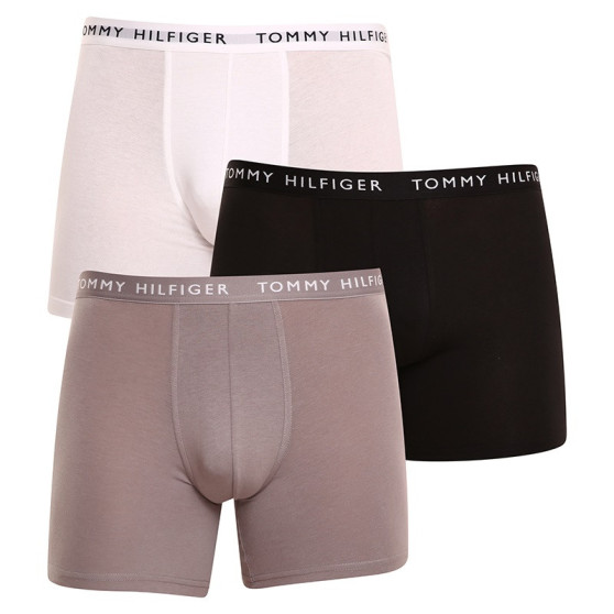 3PACK ανδρικό σορτς μποξεράκι Tommy Hilfiger πολύχρωμο (UM0UM02204 0TG)