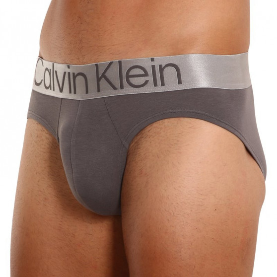 3PACK ανδρικό σλιπ Calvin Klein πολύχρωμο (NB3129A-13D)