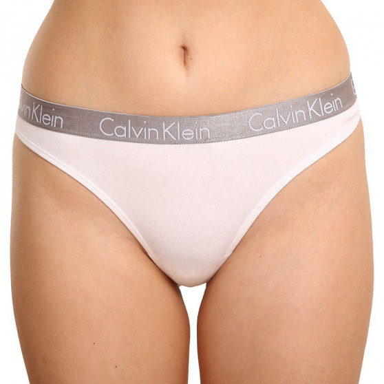 3PACK γυναικείο στρινγκ Calvin Klein πολύχρωμο (QD3560E-1CZ)