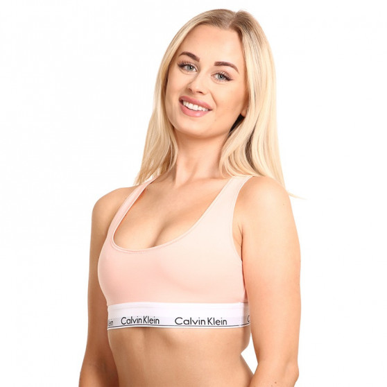 Γυναικείο σουτιέν Calvin Klein πορτοκαλί (F3785E-FAL)