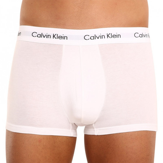 3PACK ανδρικό σορτς μποξεράκι Calvin Klein λευκό (U2664G-100)