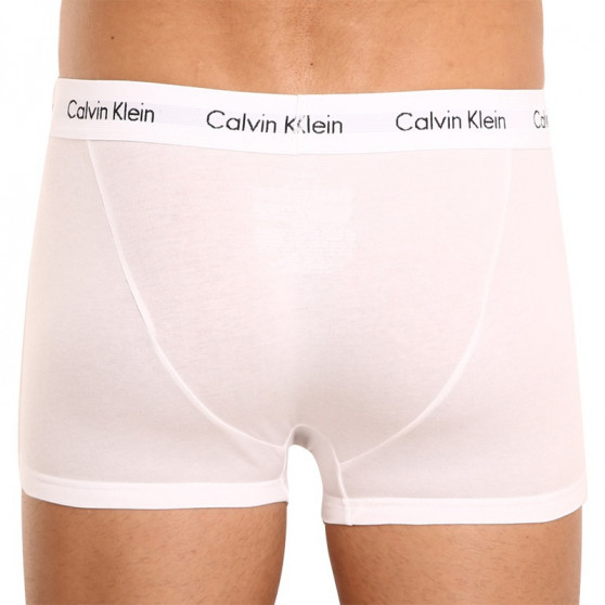 3PACK ανδρικό σορτς μποξεράκι Calvin Klein λευκό (U2664G-100)