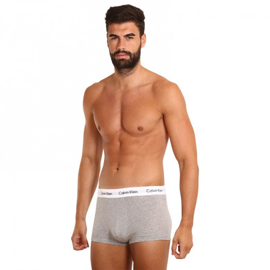 3PACK ανδρικό σορτς μποξεράκι Calvin Klein πολύχρωμο (U2664G-998)