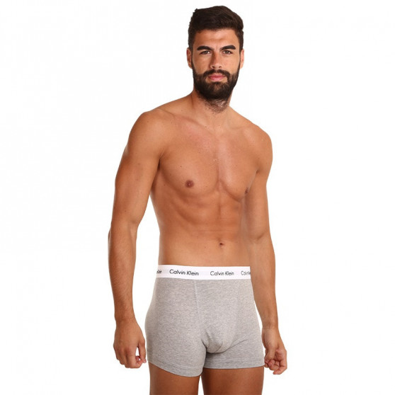 3PACK ανδρικό σορτς μποξεράκι Calvin Klein πολύχρωμο (U2662G-998)