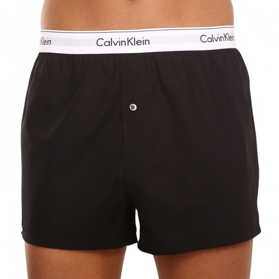 2PACK ανδρικό σορτς Calvin Klein μαύρο (NB1396A-001)